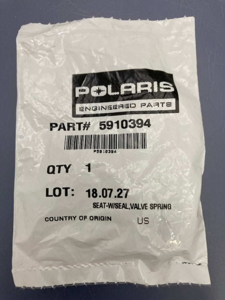 Polaris 5910394 Valve Spring Seat w/ Seal New Genuine