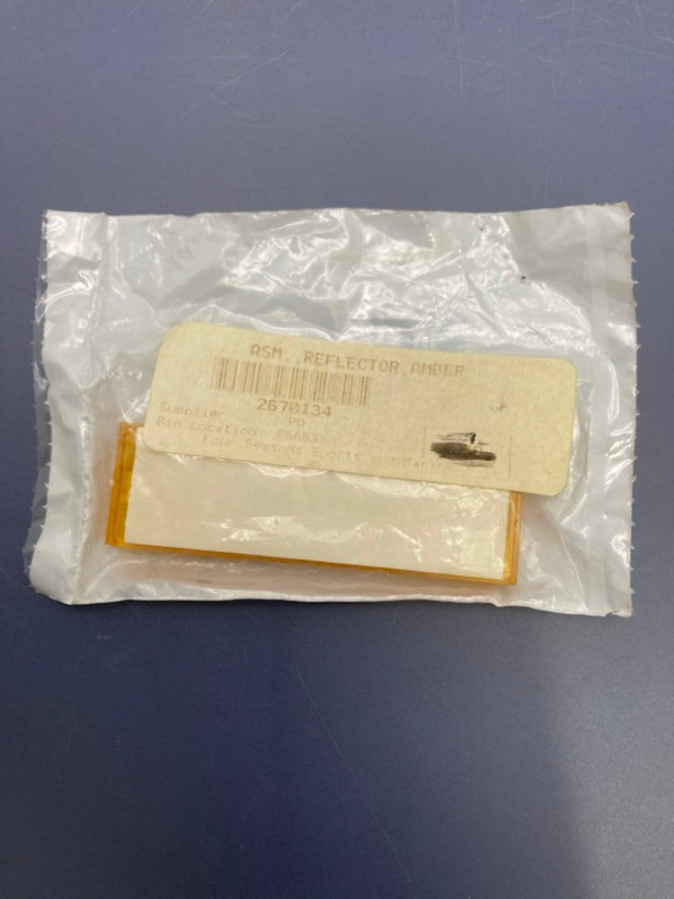 Polaris 2670134 Amber Reflector Assembly New Genuine
