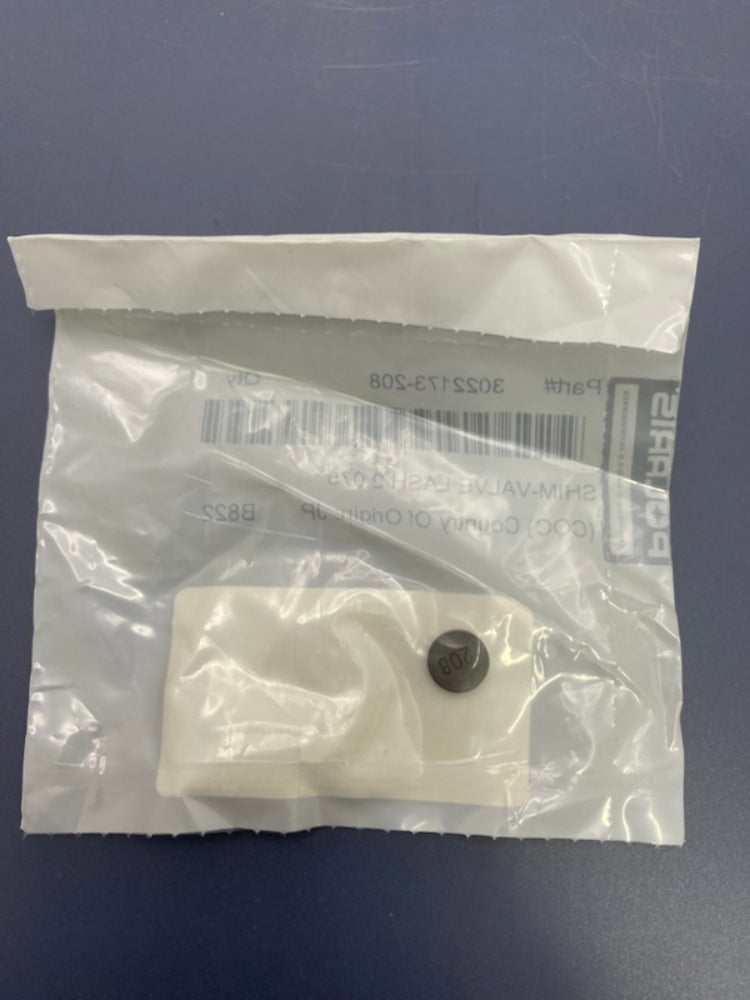 Polaris 3022173-208 Valve Lash Shim 2.075 New Genuine
