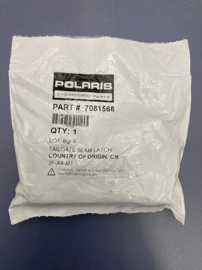 Polaris 7081568 Tailgate Slam Latch New Genuine