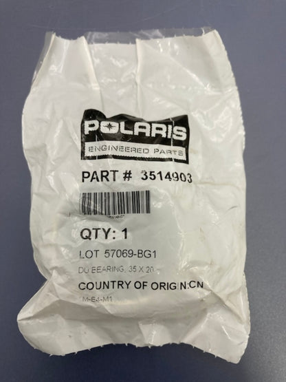 Polaris 3514903 DU Bearing 35 x 20 New Genuine
