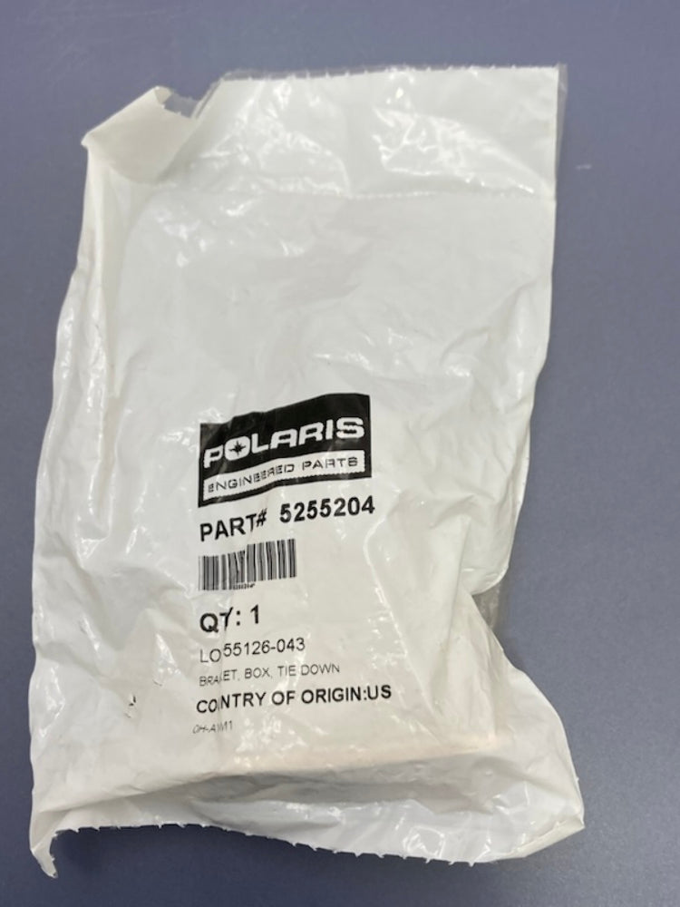 Polaris 5255204 Tie Down Box Bracket New Genuine