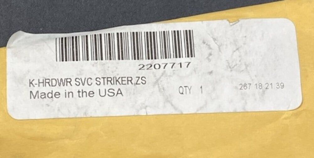 Polaris 2207717 K-Hrdwr, Svc, Striker, Zs New Genuine