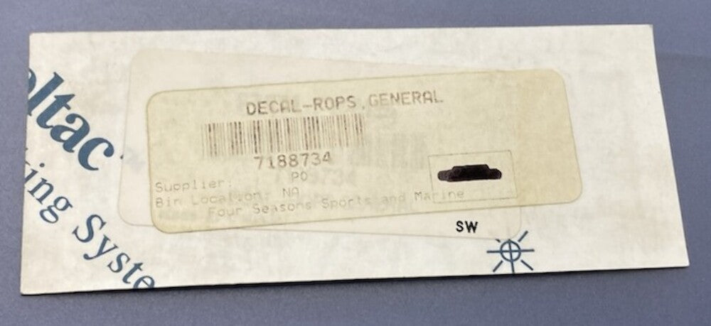 Polaris 7188734 Decal-Rops, General New Genuine