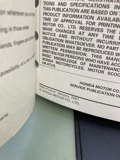 Honda 61KPB02 NSS250/A Reflex Service Manual '01-'03 Genuine