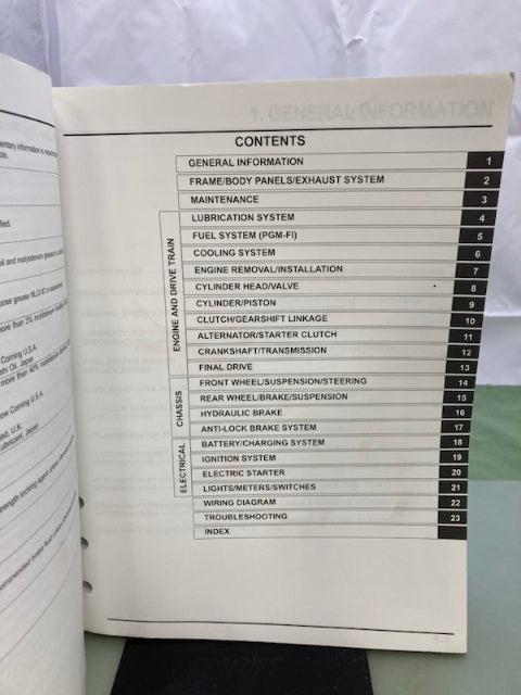 Honda 61MEG56 VT750C/CA Service Manual '11-'18 Genuine