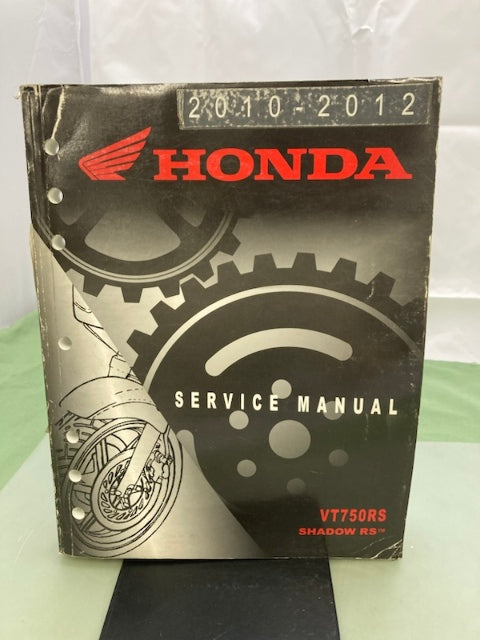 Honda 61MGR00 VT750RS Shadow RS Service Manual '10-'12 Genuine