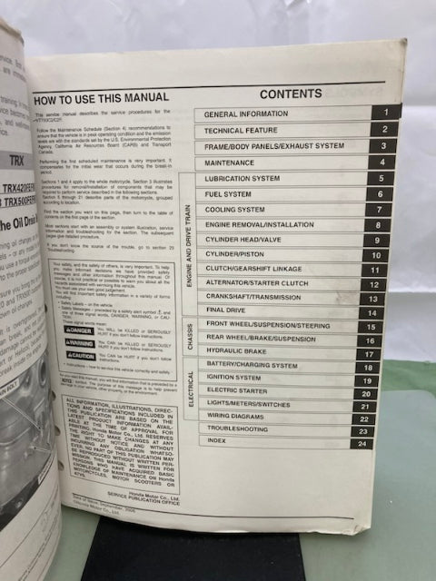Honda 61MFE01 VT750C2 Shadow Spirit Service Manual '07-'09 Genuine