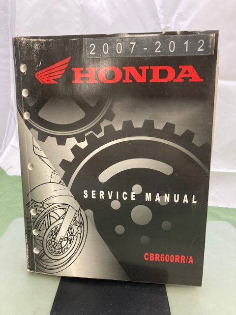 Honda 61MFJ05 CBR600RR/A Service Manual '07-'12 Genuine