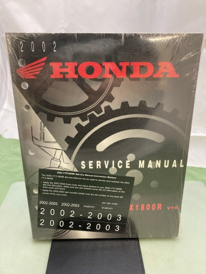 Honda 61MCV00 VTX1800R VTX Service Manual '02 New Genuine