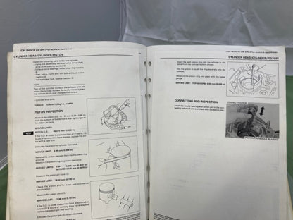 Honda 61KZ361 CR250R Service Manual '00-'01 Genuine
