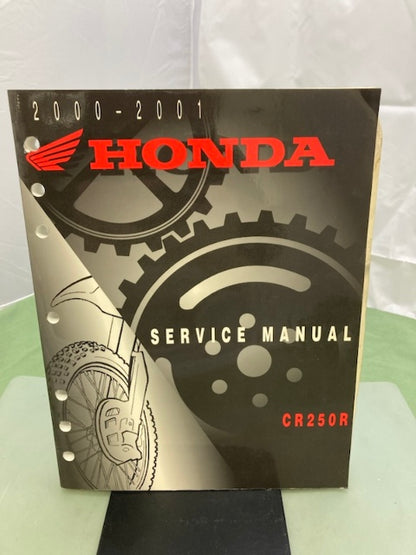 Honda 61KZ361 CR250R Service Manual '00-'01 Genuine