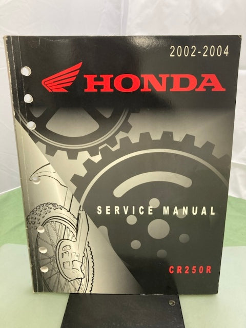 Honda 61KZ372 CR250R Service Manual '02-'04 Genuine