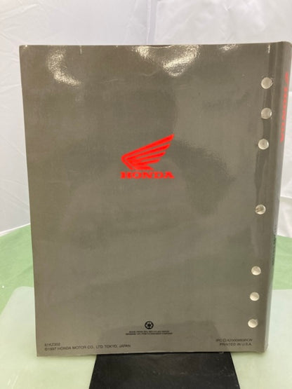 Honda 61KZ352 CR250R Service Manual '97-'99 Genuine