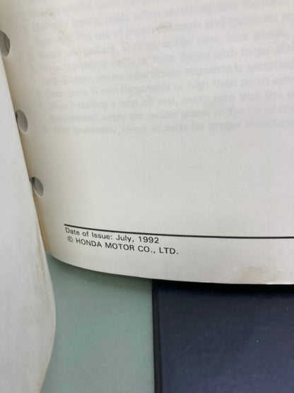 Honda 61GC410 CR80R Service Manual '85-'94 Genuine