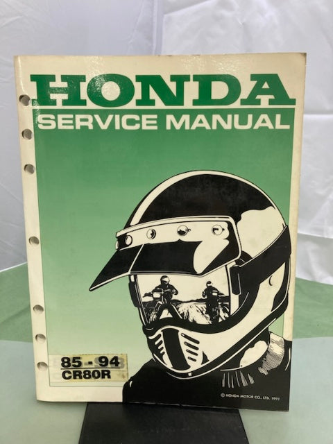 Honda 61GC410 CR80R Service Manual '85-'94 Genuine