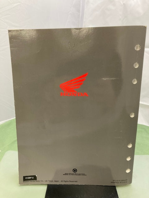 Honda 61GBF12 CR80R/RB CR85R/RB Service Manual '95-'07 Genuine
