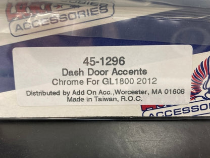 Add On 45-1296 Dash Door Accents for Honda Goldwing New Genuine