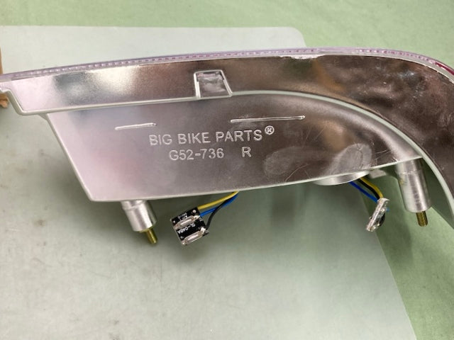 Show Chrome 52-736L Clear LED Lens Tunk Lights for Honda Goldwing New Genuine