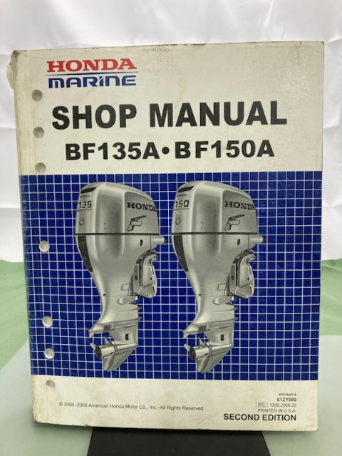 Honda 61ZY600 BF135A BF150A Shop Manual '04-'08 Genuine