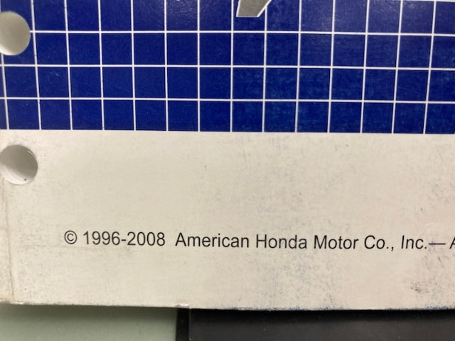 Honda 61ZV300E3 BF35A/45A BF40A/50A Shop Manual '96-'08 Genuine