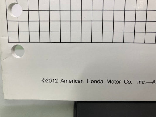 Honda 61ZW600E2ZE1 BF2.3D Supplement Z Shop Manual '12 Genuine
