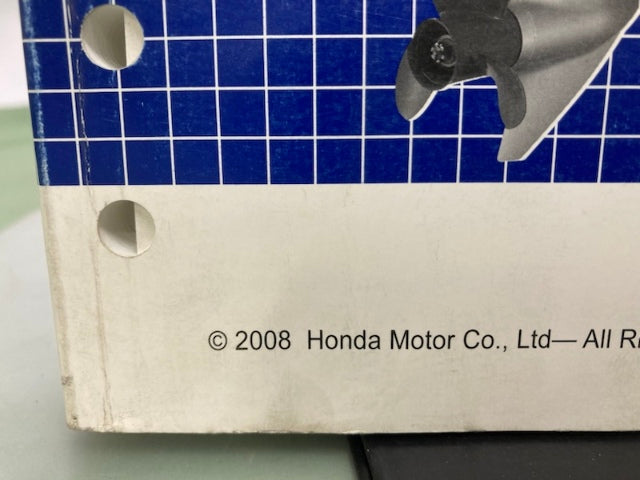 Honda 61ZZ500 BF40D BF50D Shop Manual '08 Genuine