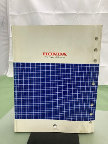 Honda 61ZZ500 BF40D BF50D Shop Manual '08 Genuine