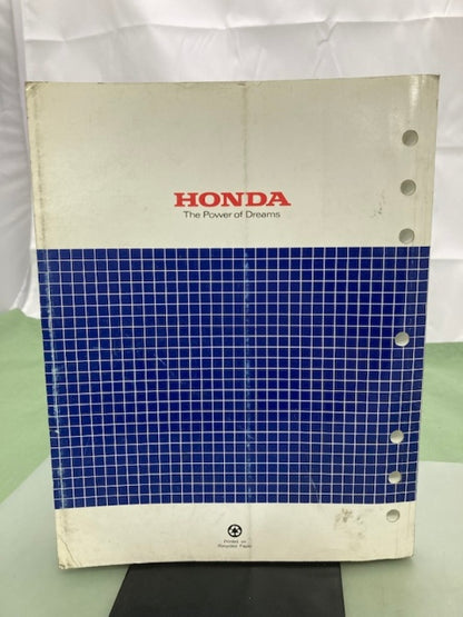 Honda 61ZV700E3 BF25A/30A BF25D/30D Shop Manual '10 Genuine