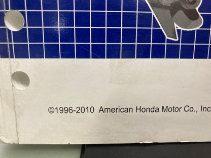 Honda 61ZW000E3 BF75A BF90A Shop Manual '96-'10 Genuine