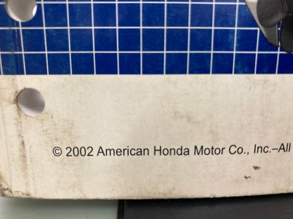 Honda 61ZY000 BF15D BF20D Shop Manual '02 Genuine