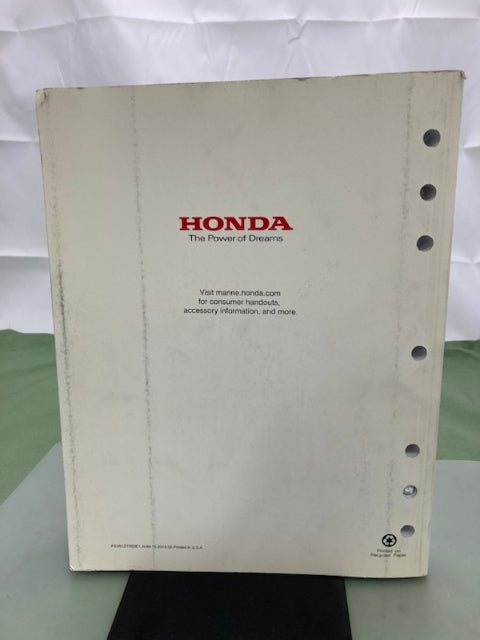 Honda 61ZY950E1 BF75DK3 BF90DK4 Shop Manual '14 Genuine