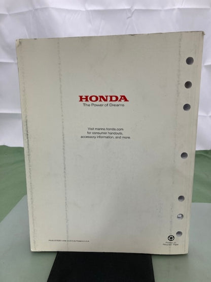 Honda 61ZY950E1 BF75DK3 BF90DK4 Shop Manual '14 Genuine