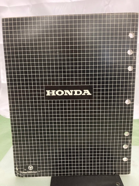 Honda TO068 Carburetor Service Manual '98 Genuine