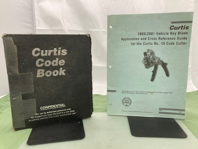 Curtis 70207 Key Blanks Cross Reference Guide & Code Book '00-'01 Genuine