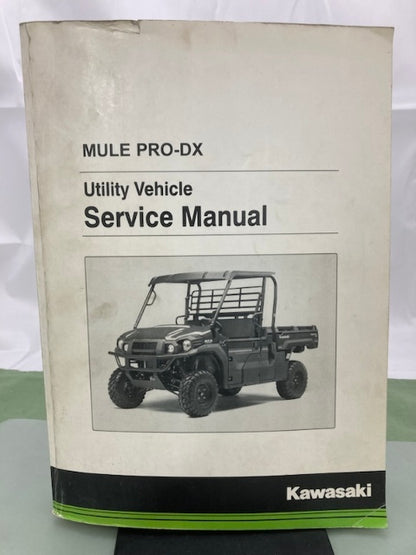 Kawasaki 99924-1506-02 Mule Pro-DX UTV Service Manual 2015 Genuine