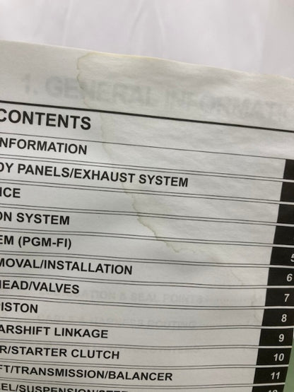 Honda 61MGC01 CB1100/A/SA Service Manual 2013-2014 Genuine