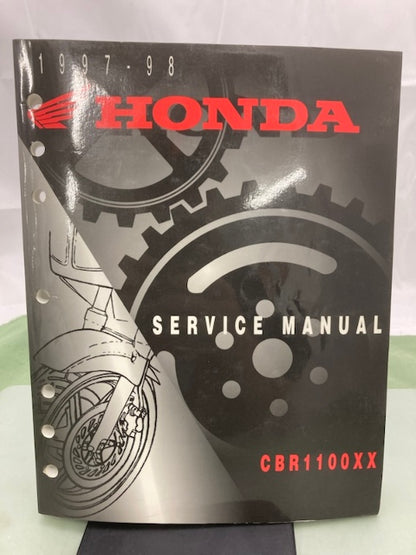 Honda 61MAT01 CBR1100XX Service Manual 1997-1998 Genuine