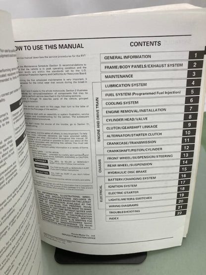 Honda 61MCF05 RVT1000R RC51 Service Manual 2000-2005 Genuine