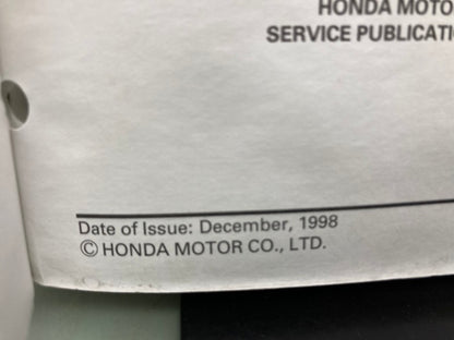 Honda 61MAT54 CBR1100XX Service Manual 1999-2003 Genuine