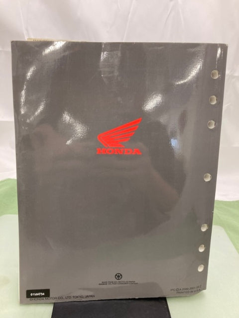 Honda 61MAT54 CBR1100XX Service Manual 1999-2003 Genuine