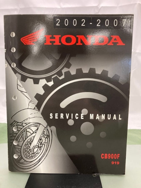 Honda 61MCZ05 CB900F 919 Service Manual 2002-2007 Genuine