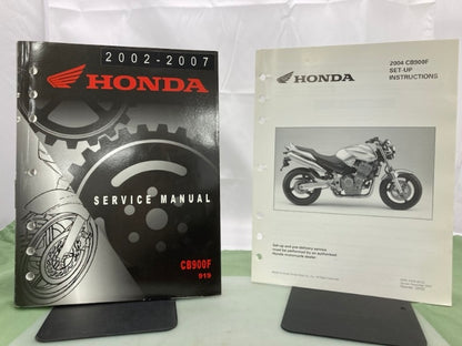 Honda 61MCZ05 CB900F 919 Service Manual 2002-2007 Genuine