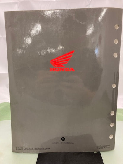 Honda 61MAS03 CBR900RR Service Manual 1996-1999 Genuine