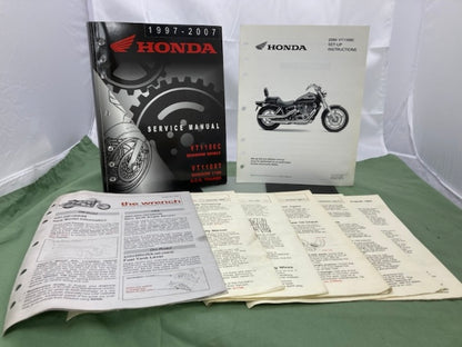 Honda 61MAA09 VT1100C VT1100T Shadow Service Manual 1997-2007 Genuine