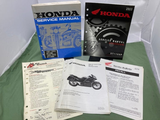 Honda 61MY311 ST1100 Service Manual '91-'02 with Addendum 61MY311-AH '03 Genuine