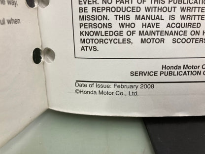 Honda 61MCS14 ST1300/A ST1300P/PA Service Manual 2003-2017 Genuine