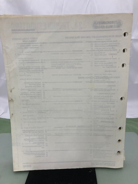 Honda 61MB301 V65 Sabre-VF1100S Shop Manual 1984-1985 Genuine