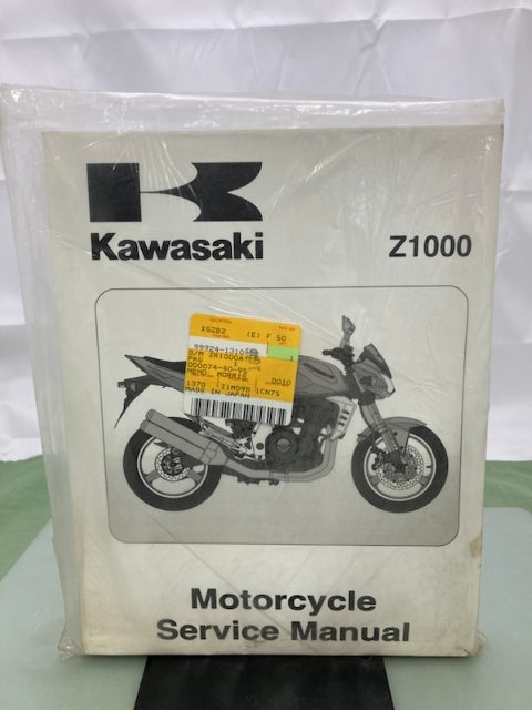 Kawasaki 99924-1310-02 Z1000 Service Manual 2002 New Genuine