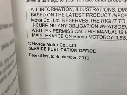 Honda 61HR400 TRX500FM1/FE1/FM2/FE2 Service Manual 2014 Genuine